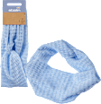 Haarband Turban-Style blau ebelin