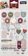 Sticker Set Weihnachten sortiert Paradies