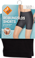 Shorts Reibungslos schwarz, Gr. 36/38 nur die