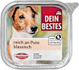 Nassfutter Hund reich an Pute klassisch Dein Bestes