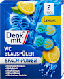 WC-öblítő rúd Lemon, kék vízszínezővel, kosárral Denkmit