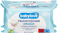 Nedves törlőkendő szenzitív, mandulakivonattal 2X80db babylove