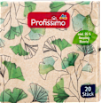 Servietten "Gingko" aus Recyclingmaterial (33x33 cm) Profissimo