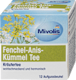 Kräutertee Fenchel Anis Kümmel Mivolis