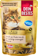 Nassfutter Katze Exquisit reich an Pute mit Ei in Sauce Dein Bestes