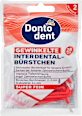 Интердентални извити четки, много фини, ISO 2 Dontodent
