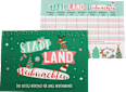 Spieleblock "Stadt-Land-Weihnachten" CACTUS