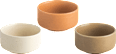Schälchen-Set 3tlg (11x11x16 cm) Dekorieren & Einrichten