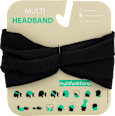Kopfband schwarz PURSET