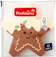 Servietten Lebkuchenstern (33x33 cm) Profissimo