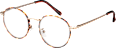 Fertig-Lesebrille Vollrand demi braun + 1,50 VISIOMAX