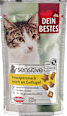 Katzenleckerli Knuspersnack sensitive reich an Geflügel Dein Bestes