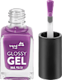 Nagellack Glossy Gel 160 Dark Plum Purple trend !t up