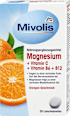 Magnezij + vitamin C + vitamin B6 i B12 pastile s okusom naranče, 30 kom. Mivolis