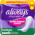 Discreet Einlagen Normal Monatspack always