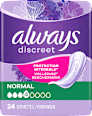 Discreet Einlagen Normal Monatspack always