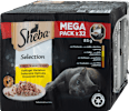 Nassfutter Katze Selection in Sauce Geflügel Variation Mega Pack Sheba