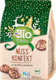 Nusskonfekt in Zartbitterschokolade dmBio