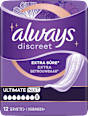 Discreet Einlagen Inkontinenz Ultimate Nacht Monatspack always