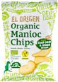 Chips Organic Manioc Sour Cream & Onion EL ORIGEN