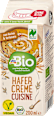 Hafercreme Cuisine dmBio