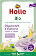 Milchbrei Ziege Bio Blauebeere und Banane ab 6 Monaten Holle