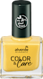 Nagellack Color & Care Nail Polish 110 Yellow Sunshine alverde NATURKOSMETIK
