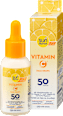 Слънцезащитен флуид за лице Face Drops Vitamin C SPF 50 sundance