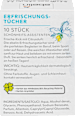 Erfrischungstücher Citrusduft ebelin