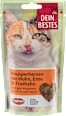 Лакомство за котки, хрупкави сърца с месо DEIN BESTES