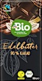 Bio étcsokoládé 90% kakaótartalommal dmBio