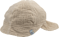 Babykappe beige Baumwolle PURSET