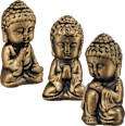 Poly-Buddha, gold-schwarz (10 cm) Dekorieren & Einrichten