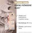 Farba na vlasy - 10-55 chladná strieborná blond Schwarzkopf CREME SUPREME