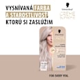 Farba na vlasy - 10-55 chladná strieborná blond Schwarzkopf CREME SUPREME
