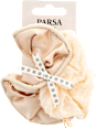 Set Scrunchie Beige Signature Collection PARSA BEAUTY