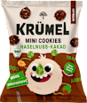 Kindersnack Mini Monster Cookies Haselnuss Kakao, ab 3 Jahren KRÜMEL