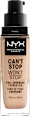  Foundation Can't Stop Won't Stop 24-Hour Vanilla 06 NYX PROFESSIONAL MAKEUP