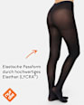 Strumpfhose Goodbye Laufmaschen schwarz Gr. 38/40, 60 DEN nur die
