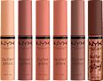 Lipgloss Set Home Alone 6tlg Butter Gloss Pizza Vault, Nude NYX PROFESSIONAL MAKEUP