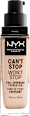Foundation Can't Stop Won't Stop 24-Hour Light Porcelain 1.3 NYX PROFESSIONAL MAKEUP