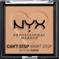 Puder Can't Stop Won't Stop Mattifying Tan 06 NYX PROFESSIONAL MAKEUP