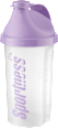 Shaker za pripravo napitkov, lila (500 ml) Sportness