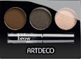 Augenbrauenpuder Set Eye Brow Kit 2 Medium Dark ARTDECO