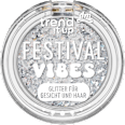 Glitter Topper Festival Vibes 010 Silber trend !t up