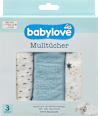 Mulltücher Sterne/Blau babylove