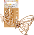 Haarklammer Metall Schmetterling Gold-Optik ebelin