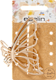 Haarklammer Metall Schmetterling Gold-Optik ebelin