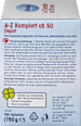 A-Z Komplett Depot ab 50, Tabletten, 100 St Mivolis