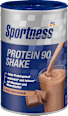 Preparato per shake proteico gusto cioccolato Sportness